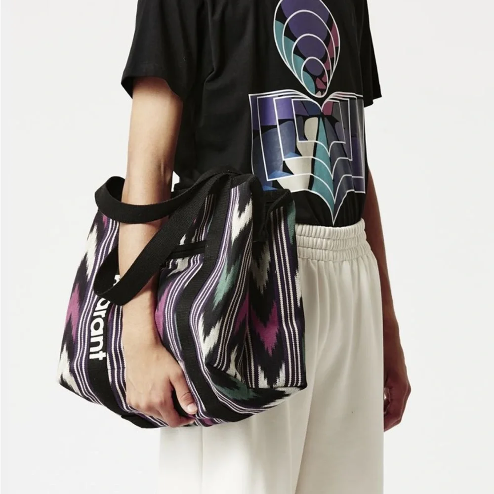Isabel Marant Ikat Print Darwan Bag - Picture 3 of 13